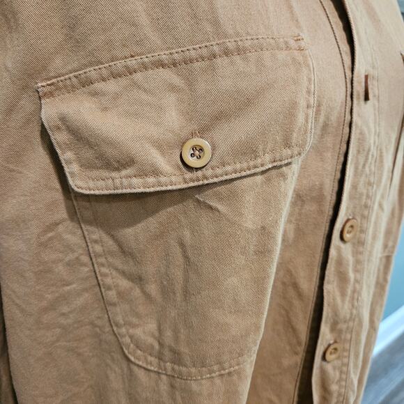 Smith's‎ American Workwear Men's Medium 100% Cotton Button Down Shirt - Picture 4 of 5